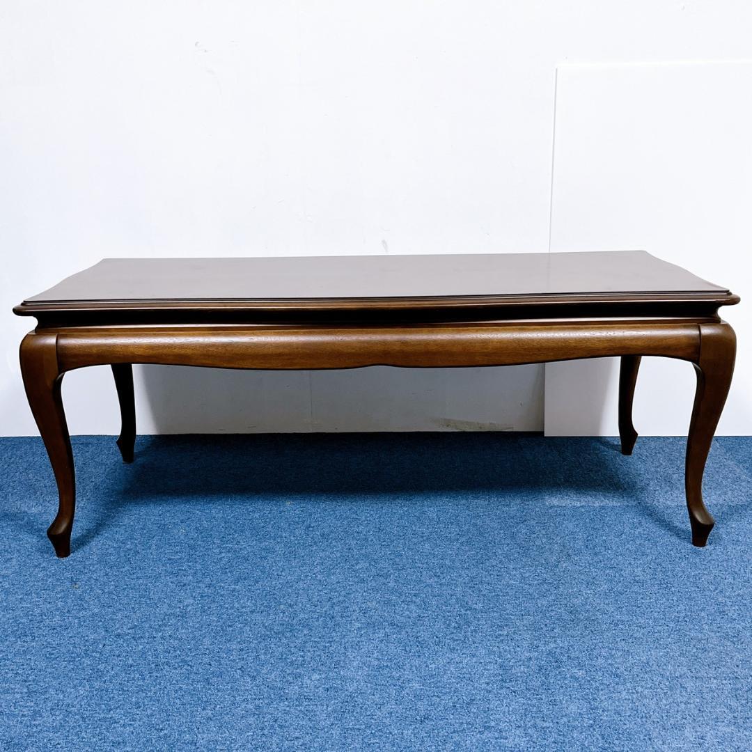 マルニ木工 マキシマム 猫脚 木製センターテーブル 古家具 ビンテージ レトロ