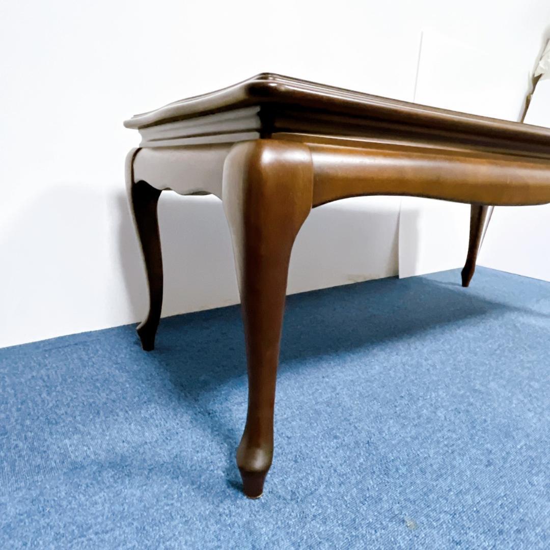 マルニ木工 マキシマム 猫脚 木製センターテーブル 古家具 ビンテージ レトロ