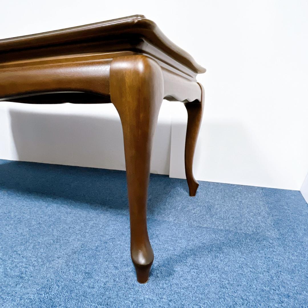 マルニ木工 マキシマム 猫脚 木製センターテーブル 古家具 ビンテージ レトロ