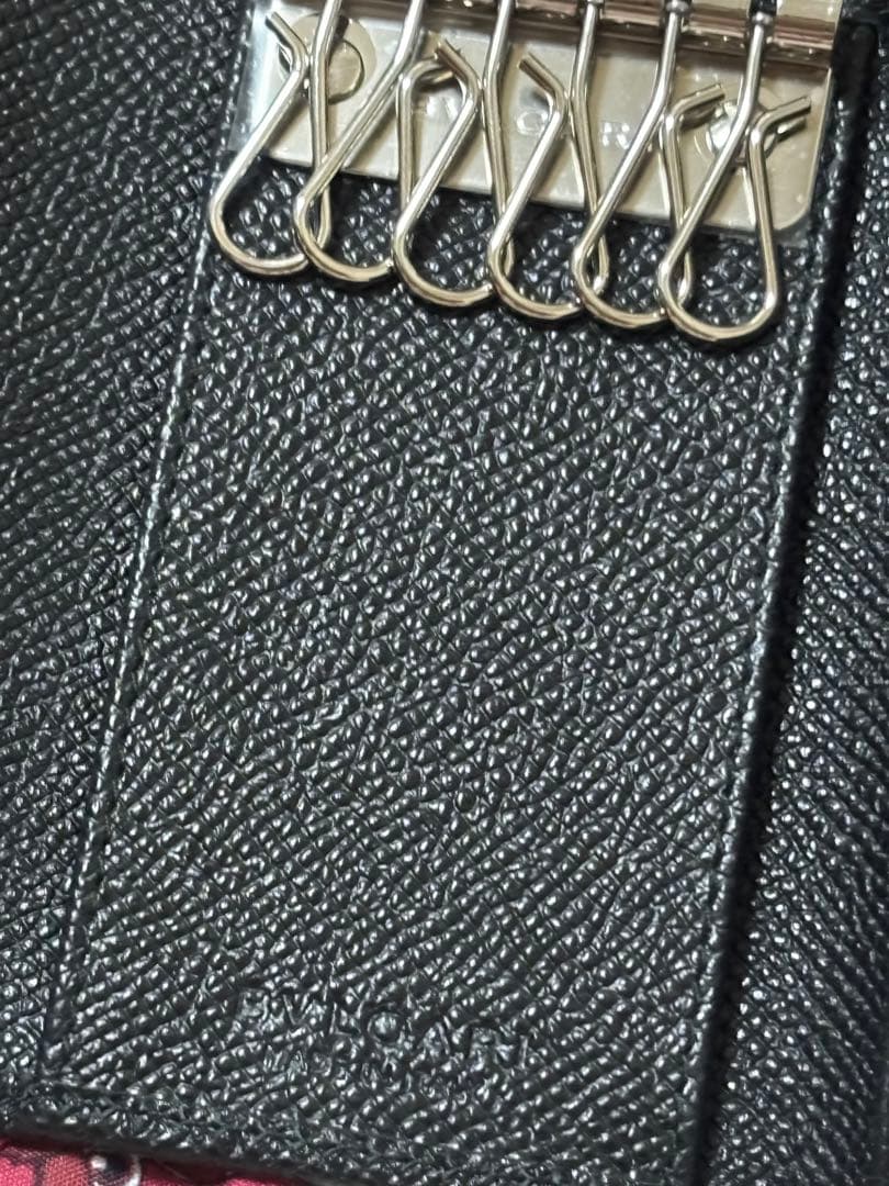 BVLGARI 黒 レザー キーケース　レディース　メンズ