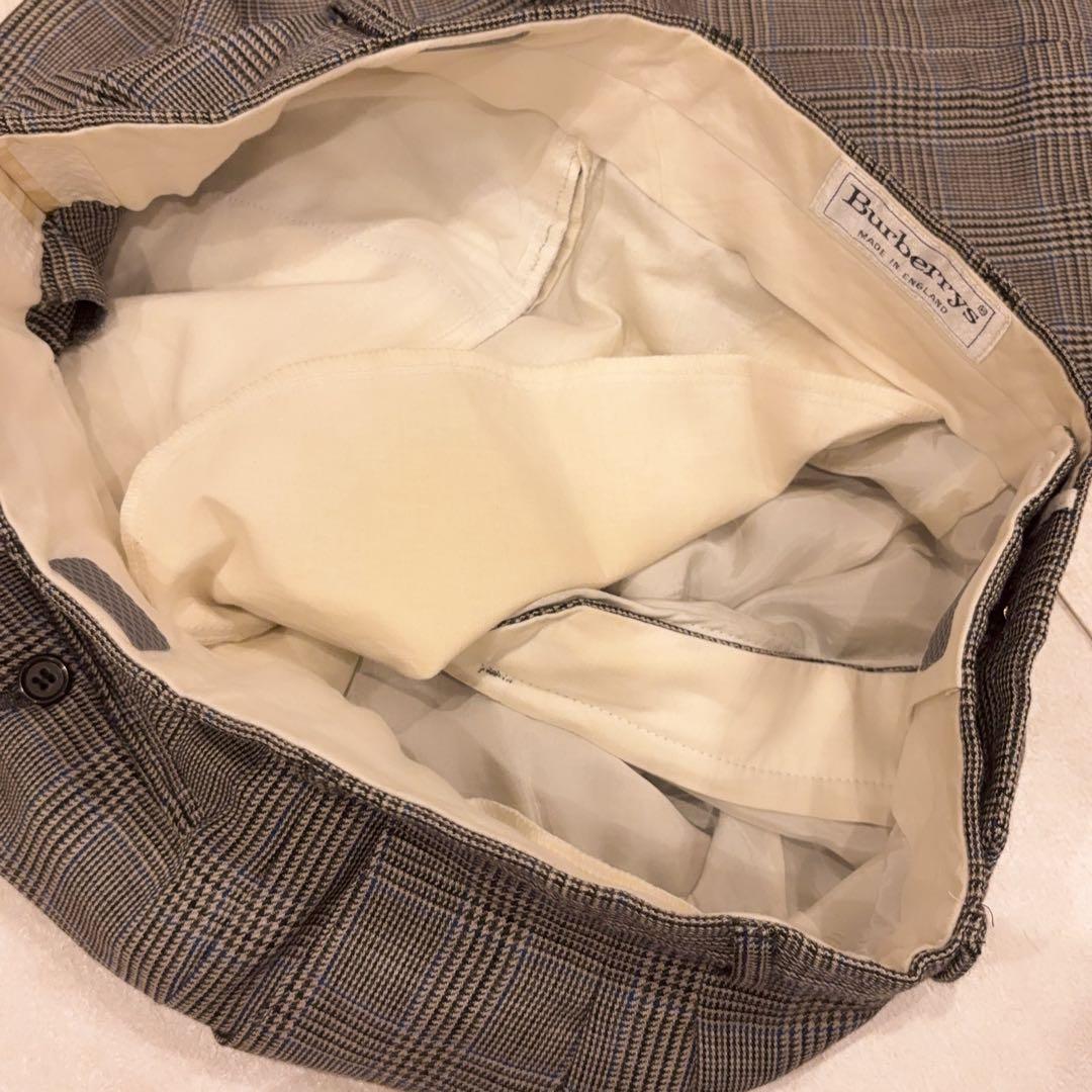 美品 バーバリー オシャレ ビジネススーツ L