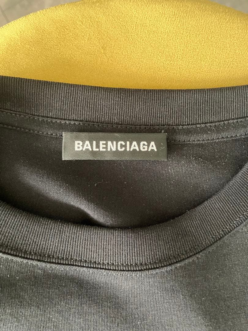 BALENCIAGA ブラック Tシャツ