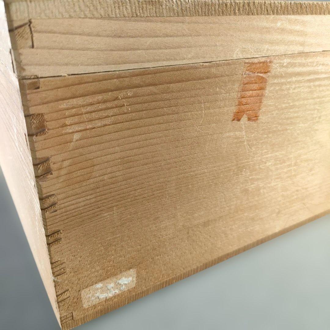 A1363-2/有田焼/五代 佐藤走波 作/染付桃絵銘々皿5客/共箱/懐石道具/