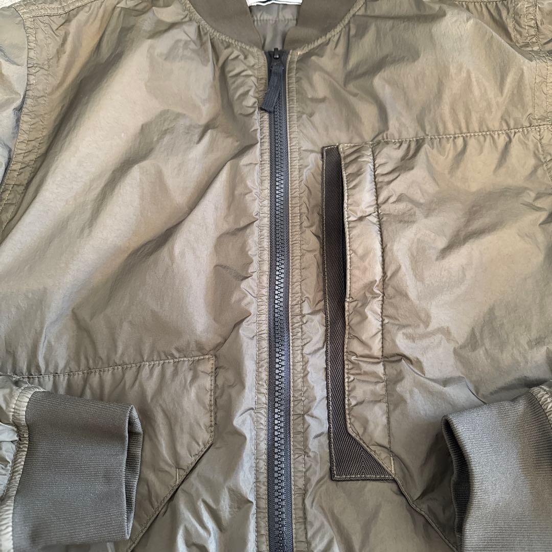 STONE  MA-1ジャケット オリーブ