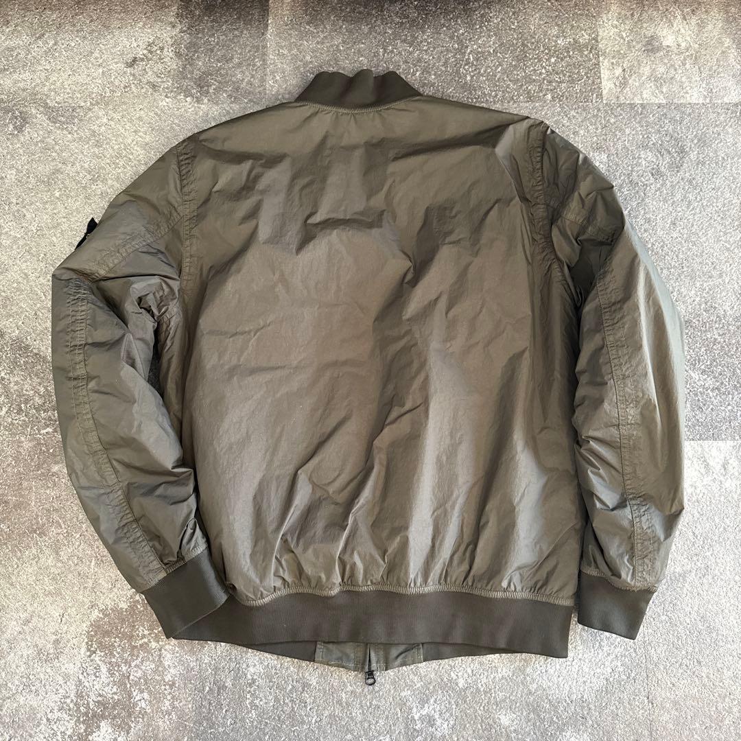 STONE  MA-1ジャケット オリーブ
