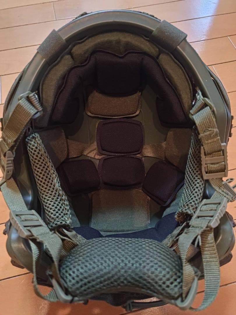 NIJ-Ⅲa(レベル3a) Ops-Coreタイプ防弾ヘルメット OD　Lサイズ