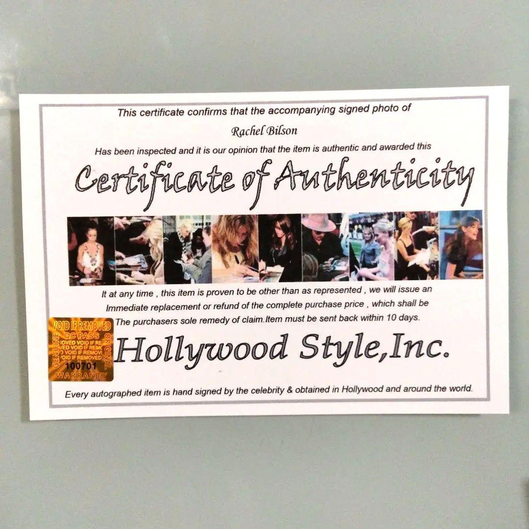 セール中…レイチェル・ビルソン直筆サイン入り写真…ジャンパー