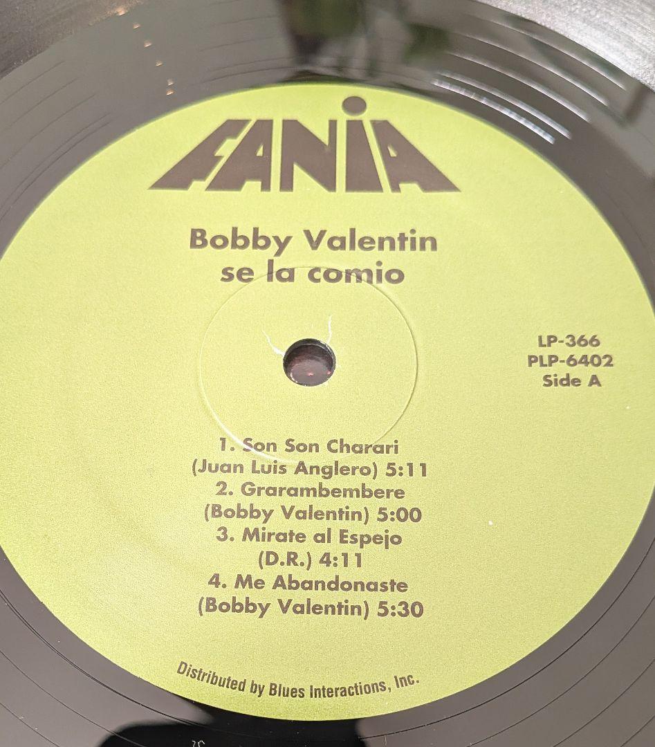 FANIA Bobby Valentín se la comió LP