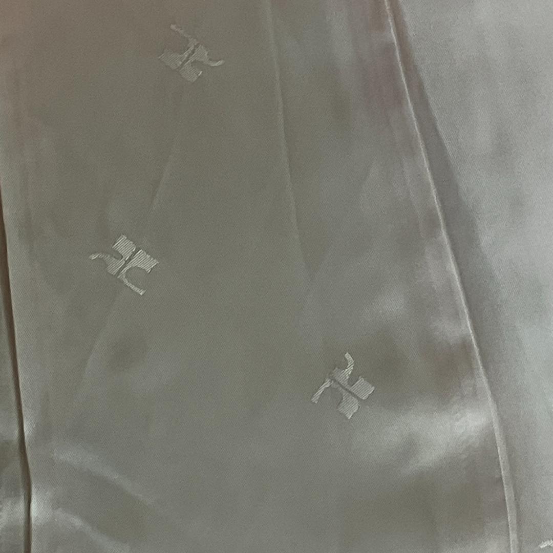 未使用級✨クレージュ シルク100% 中綿トレンチコート L相当 ライトピンク