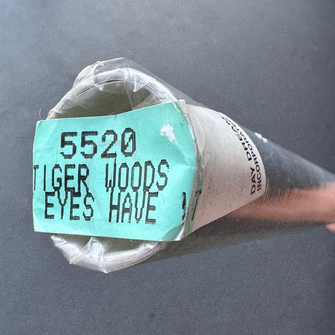 【新品未開封】90s NIKE Golf タイガーウッズ　ポスター