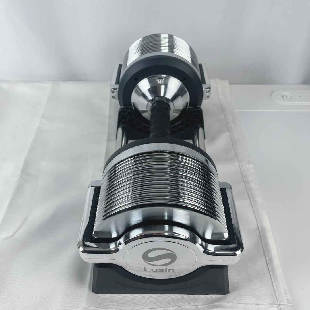 ①ライシン ヘリックスミラー ダンベル 32kg 可変式 1kg刻み