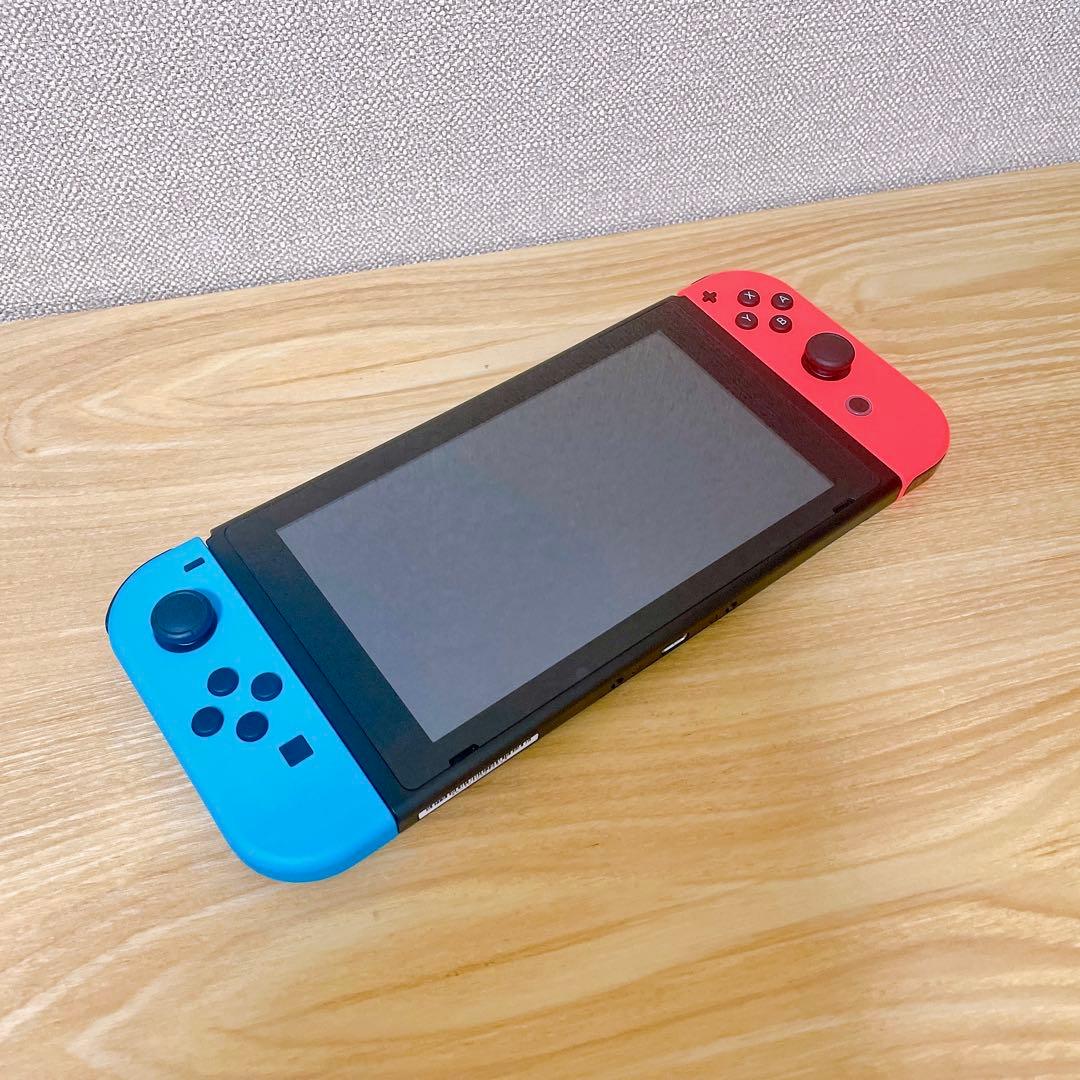 【未使用に近い】 2024年3月購入 バッテリー強化版 Switch本体