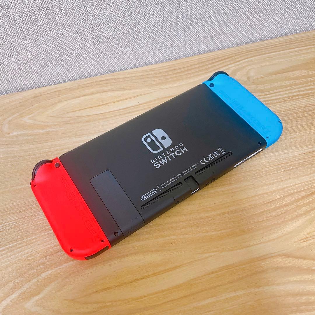 【未使用に近い】 2024年3月購入 バッテリー強化版 Switch本体