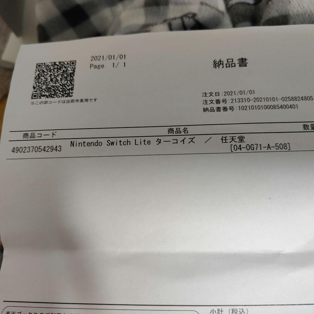 ❣️美品❣️Nintendo Switch Lite ターコイズ