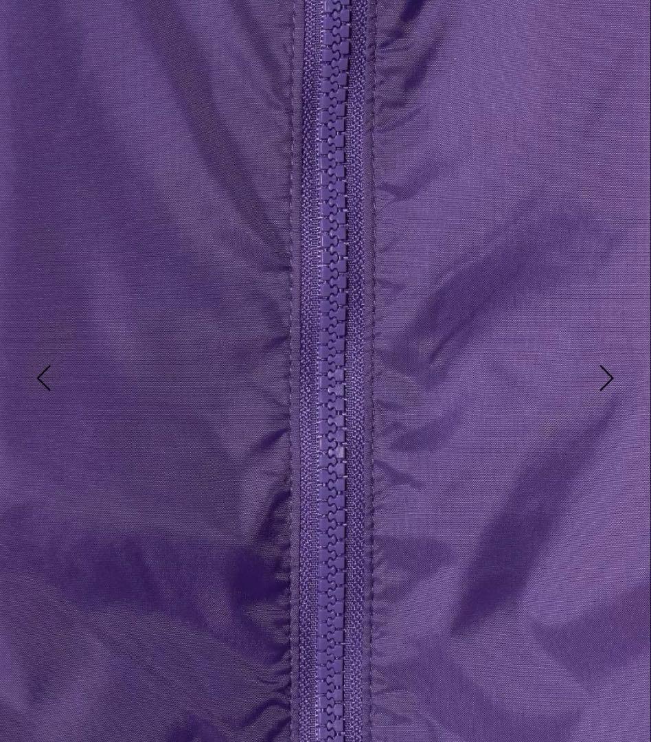 ＜6(ROKU)＞フーデッド ナイロン ジャケット　パープル
