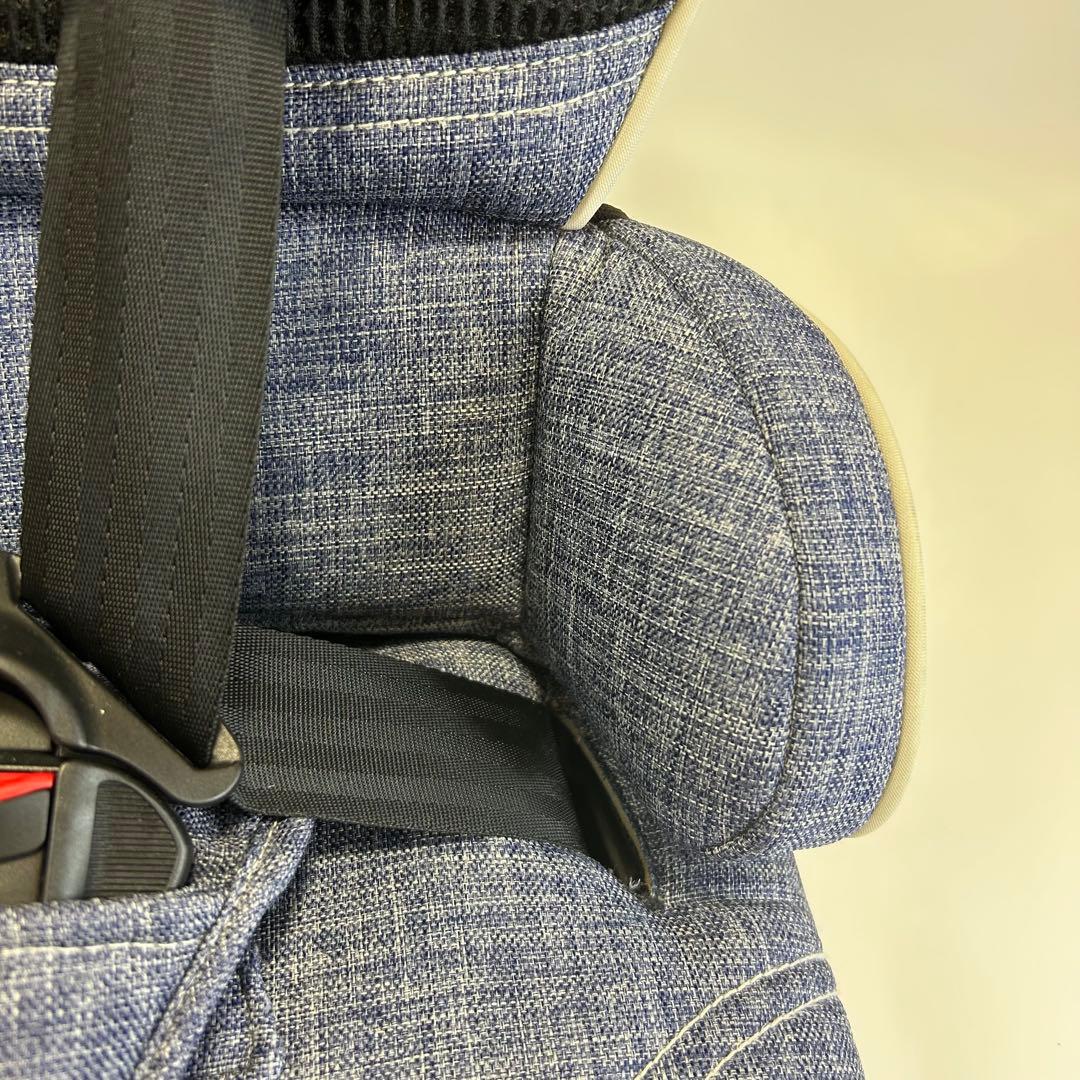 【極美品】日本育児 ジュニアシート トラベルベスト EC プラス デニム