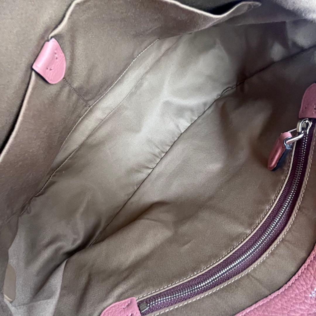 未使用級✨　BALLY ショルダーバッグ　ストライプ　2way レザー