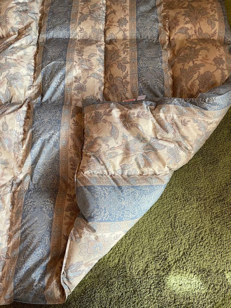 【エコダウン使用】寒冷地仕様　羽毛布団　シングル　150×210 ホテル仕様　B