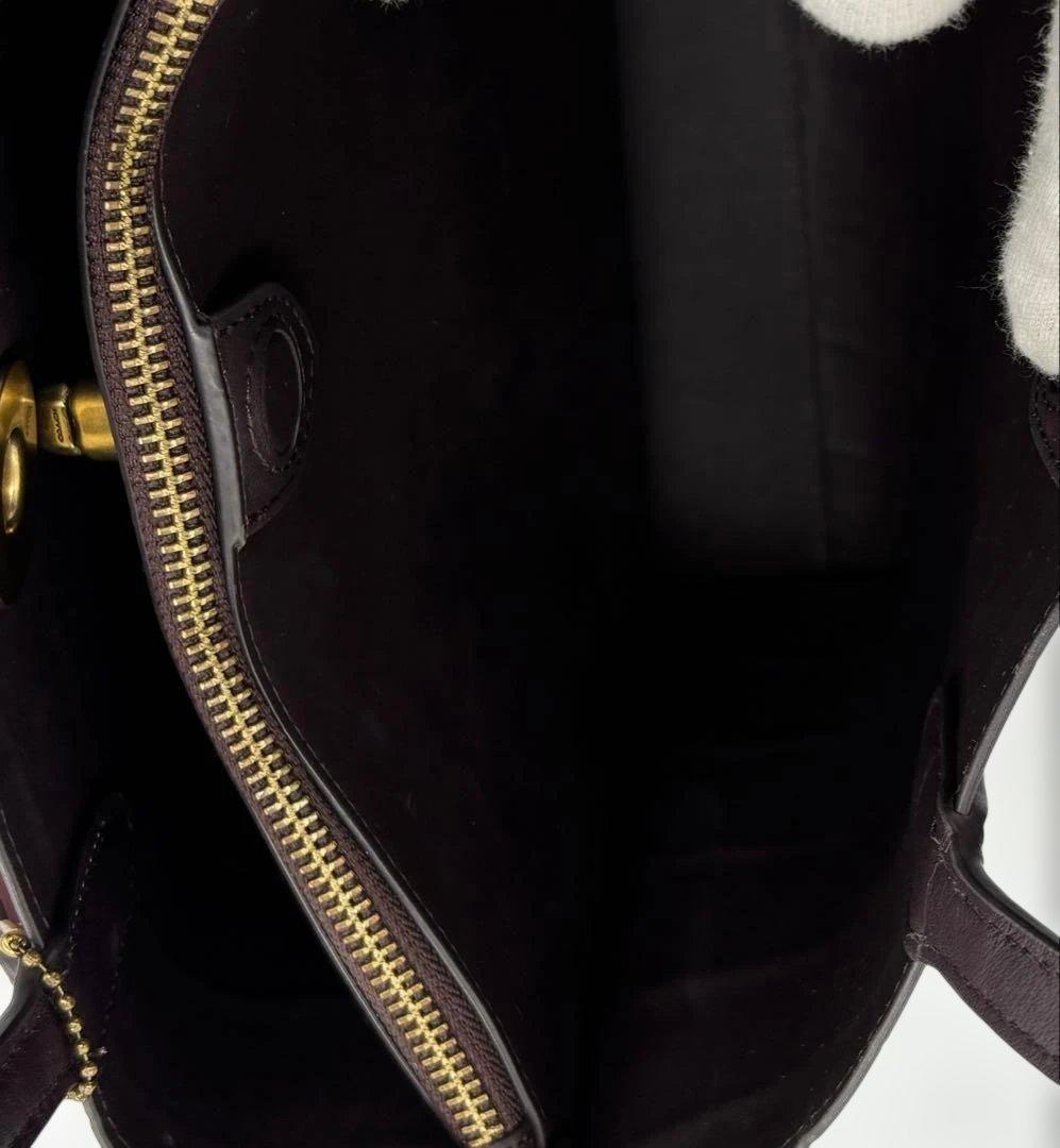 未使用COACHコーチウィロウ ハンドバッグ クロコダイル エンボス 2way