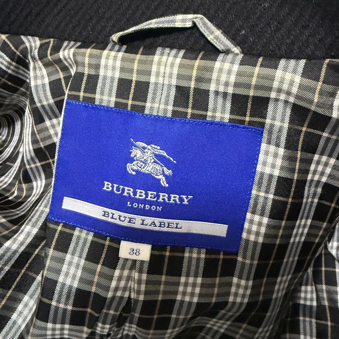 BURBERRY BLUE LABEL バーバリー ブルーレーベル ウールコート