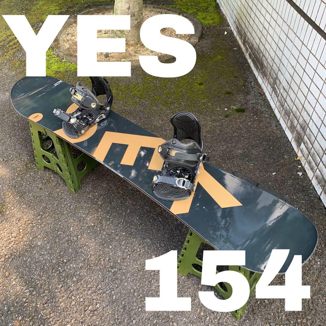 スノーボードセット　YES BASIC 154cm ＋ X-GAMES