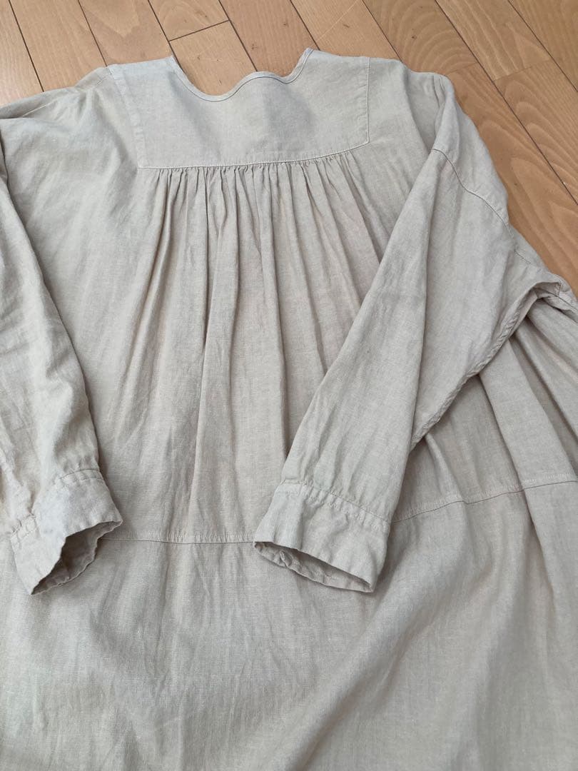 ネストローブ nest robe コットンリネンワンピース