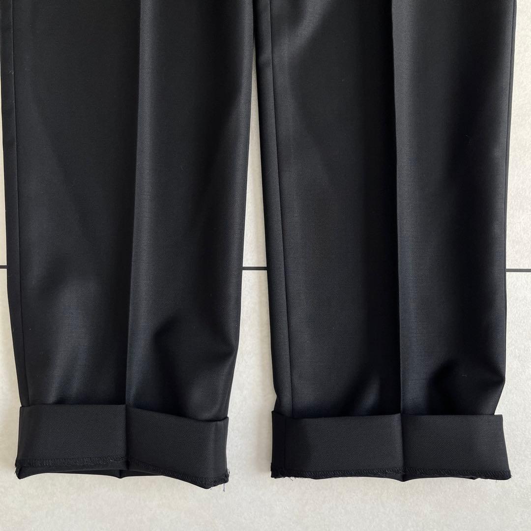 【未使用タグ付き】UNITED ARROWS テーパードパンツ 毛100%