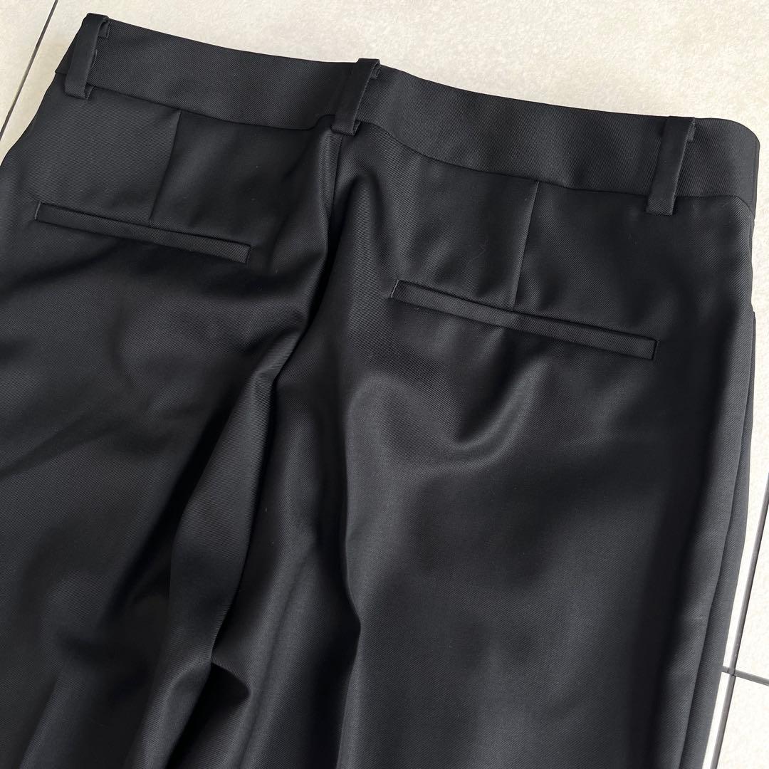 【未使用タグ付き】UNITED ARROWS テーパードパンツ 毛100%