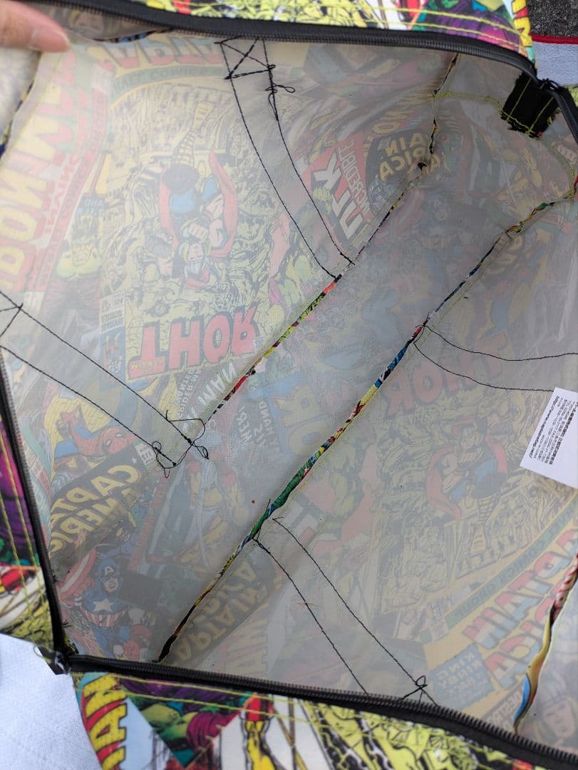 マーベル　コミック柄 テーブル チェアセット