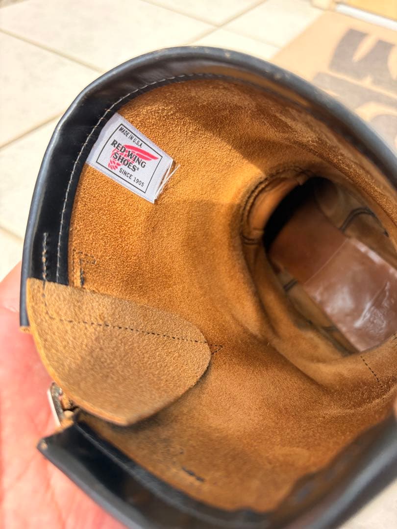 RED WING エンジニアブーツ 9268 9D 茶心 レッドウィング