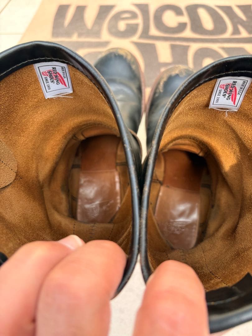 RED WING エンジニアブーツ 9268 9D 茶心 レッドウィング