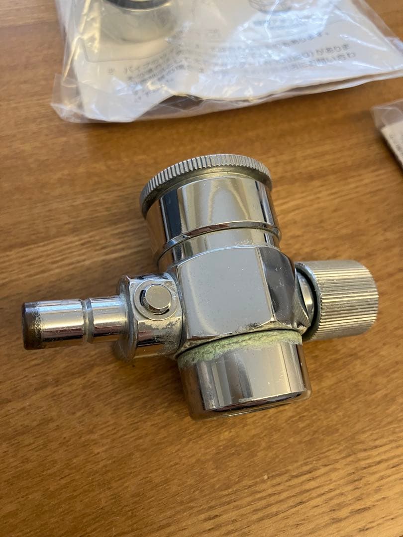 ELIXIR ステンレス浄水器 本体と付属品　まほろばエリクサー