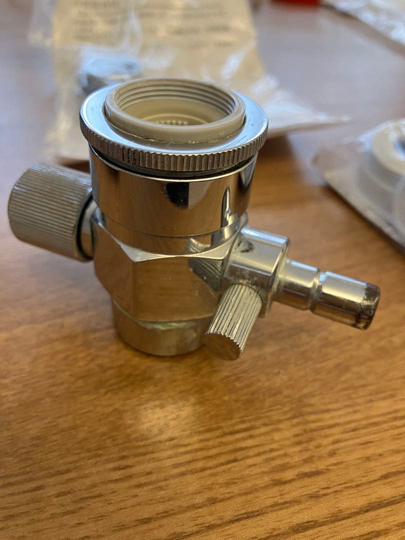 ELIXIR ステンレス浄水器 本体と付属品　まほろばエリクサー