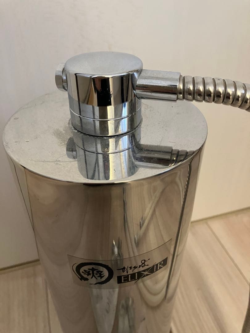 ELIXIR ステンレス浄水器 本体と付属品　まほろばエリクサー