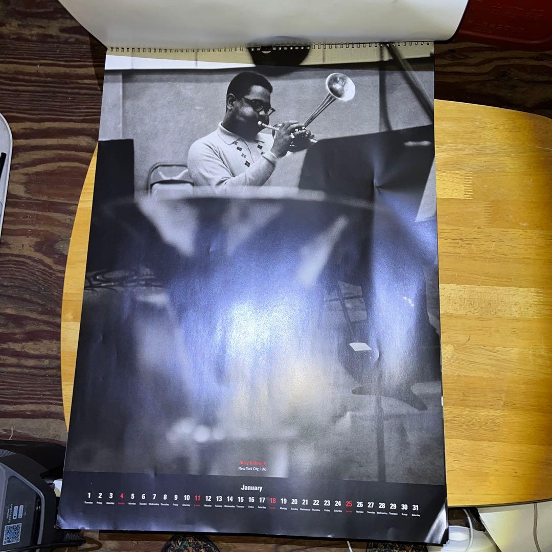 ウィリアム・クラクストン Jazz Seen 2004年カレンダー