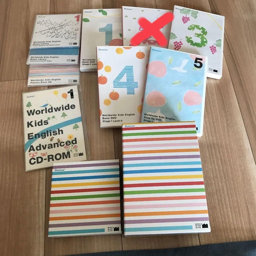 【値下げ】ベネッセ　ワールドワイドキッズ　Stage1 セット
