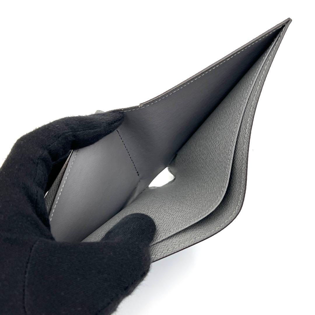 【美品】ルイヴィトン タイガ ポルトフォイユ マルコ 2つ折り バイカラー