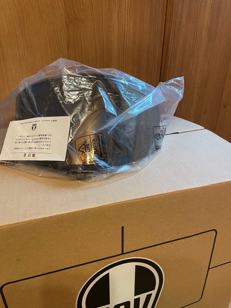 Agv Pista Corsa r ミラーシールド　ゴールド　新古品　純正