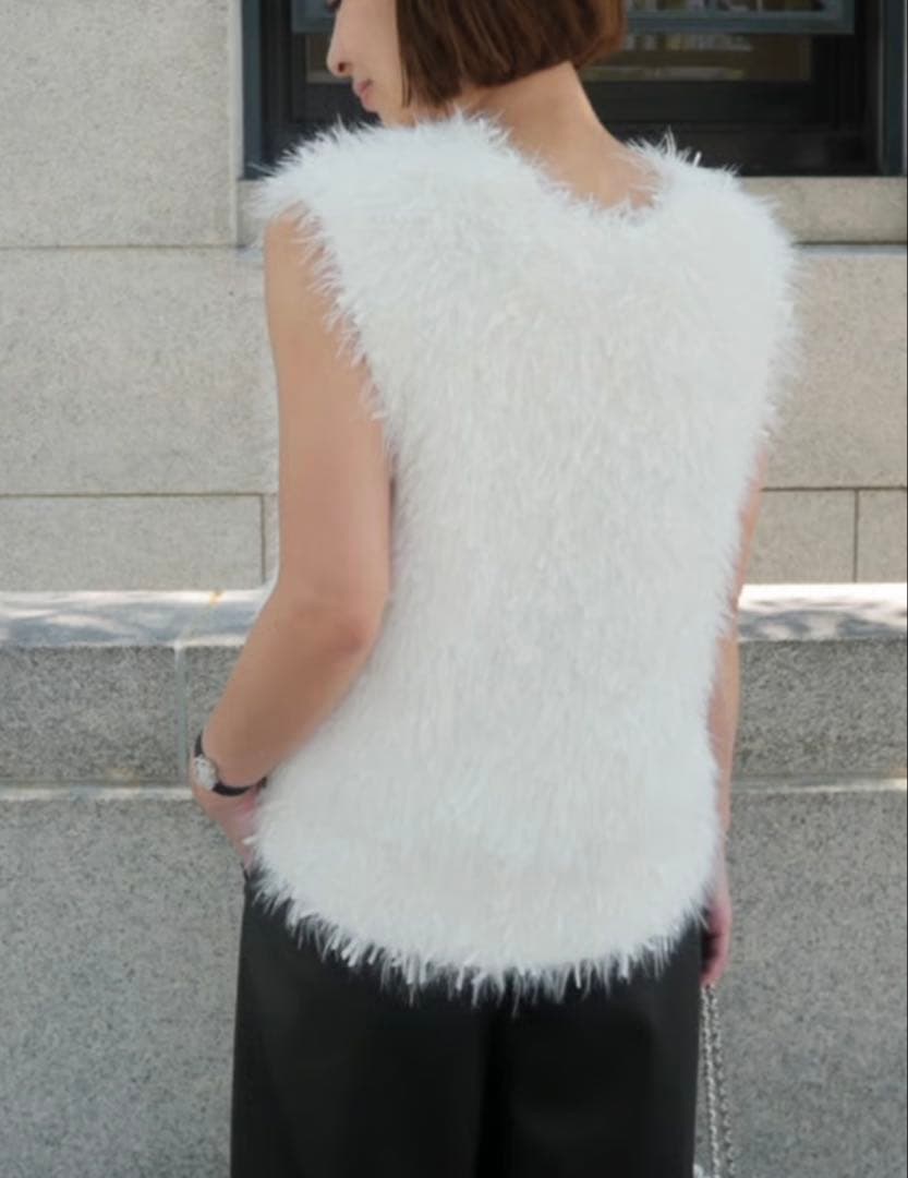 新品タグ付き★heve Tinker Knit white