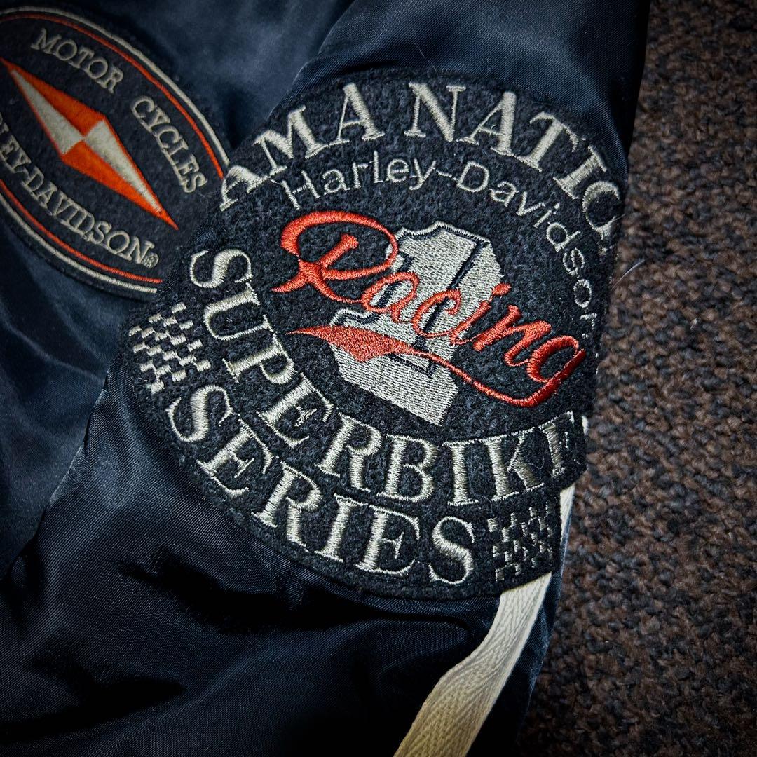 Harley-Davidson ナイロン中綿コート M