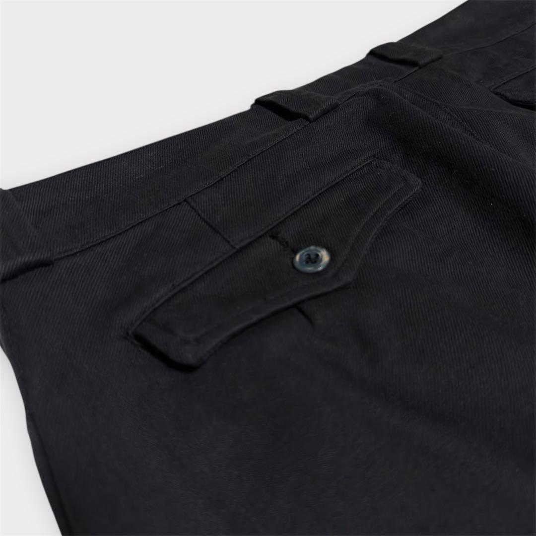 50's-60's M52 フランス軍 チノトラウザー ブラックオーバーダイ