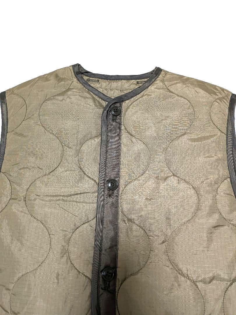 HYKE(ハイク）QUILTED CROPPED VEST