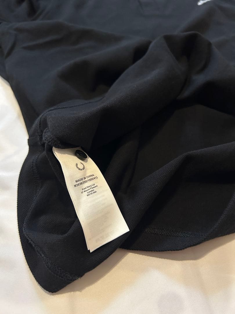 FRED PERRY M3636 フレッドペリー 長袖ポロシャツ