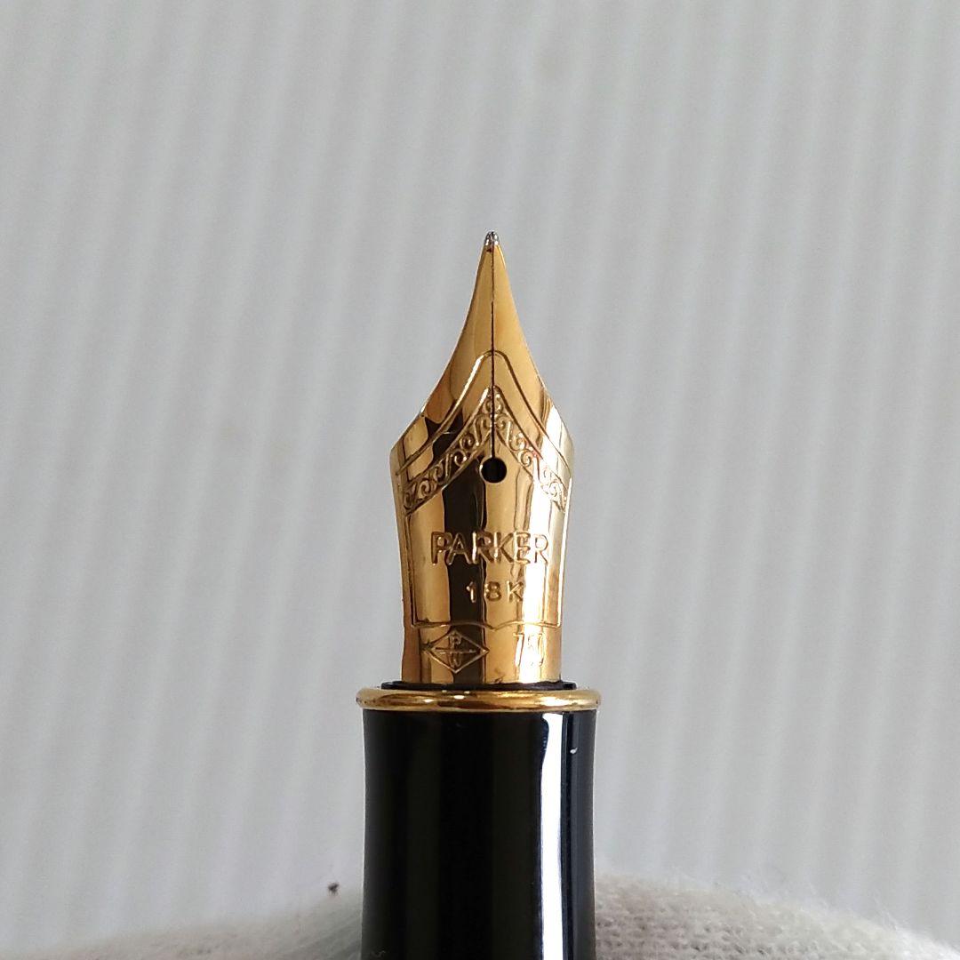 【未使用品】パーカー 万年筆 ソネット 18K 旧モデル　ボルドー　箱 入り