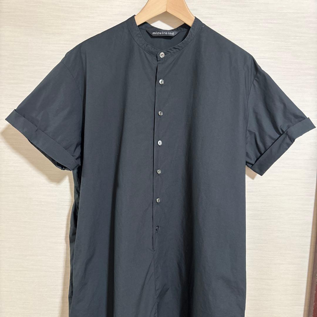 mizuiro ind スタンドカラーカバーオール