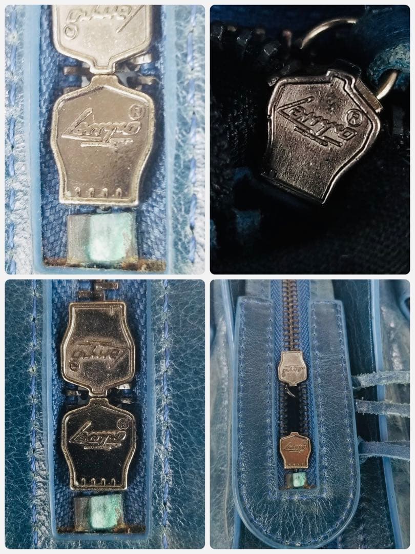 Balenciaga City Medium ブルー色