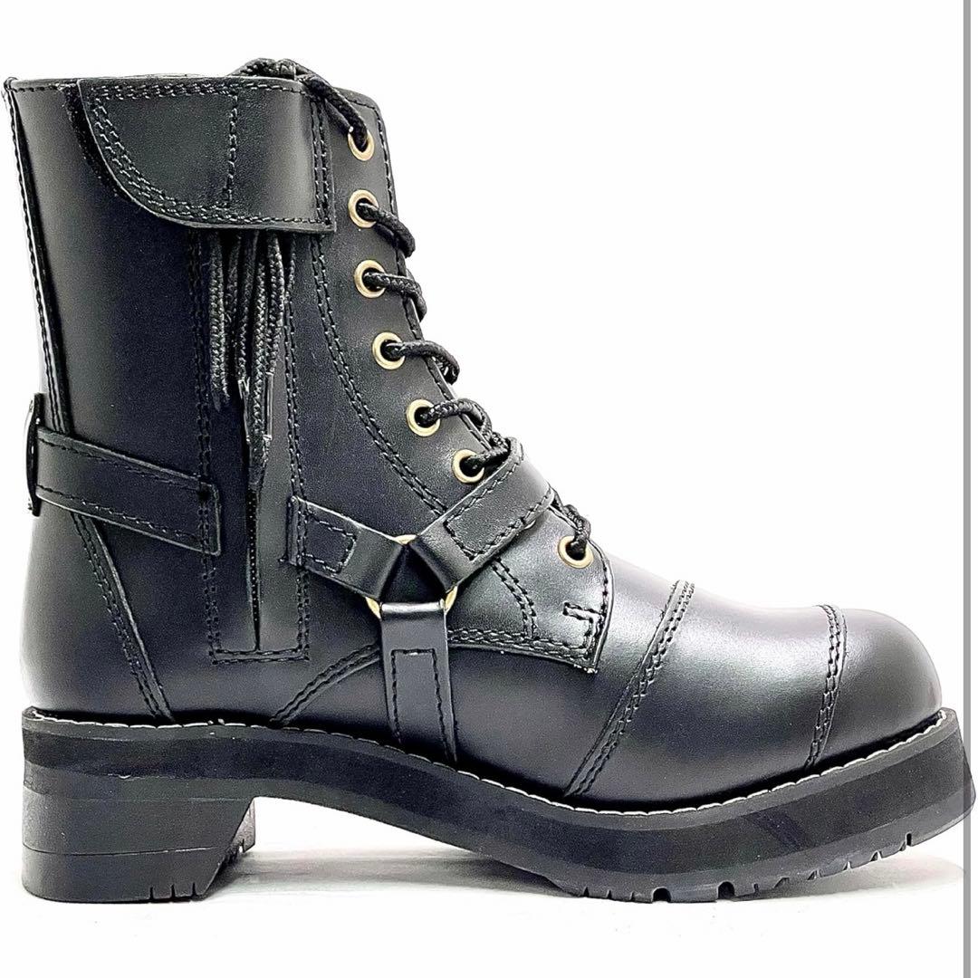 ま*ん様 ワイルドウィング　ファルコン厚底(WWM-0001ATU) 本革バイク