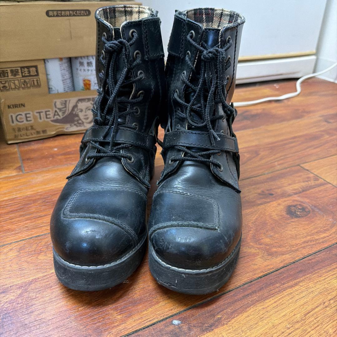 ま*ん様 ワイルドウィング　ファルコン厚底(WWM-0001ATU) 本革バイク