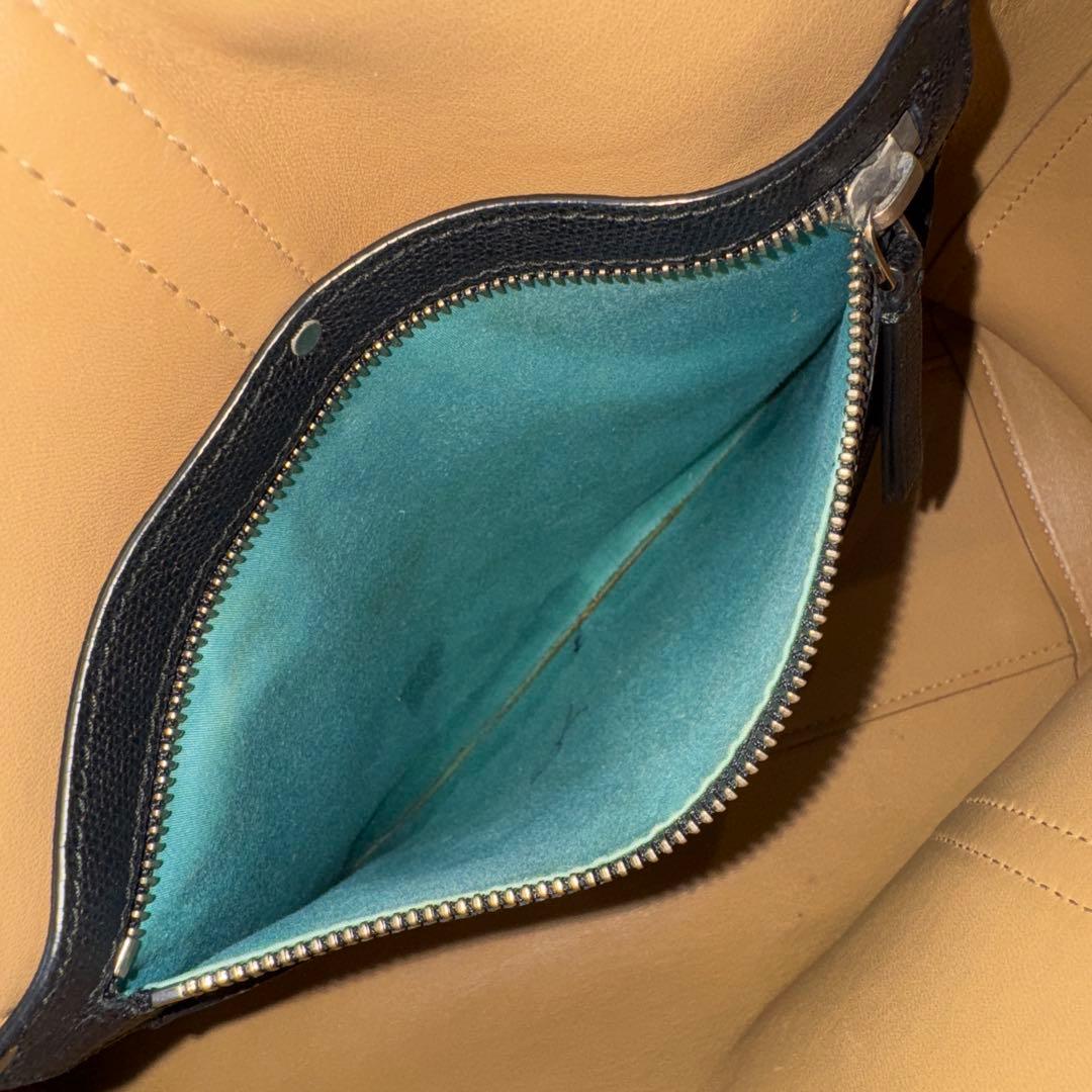 Tiffany ティファニー　トートバッグ　黒　レザー　ブラック