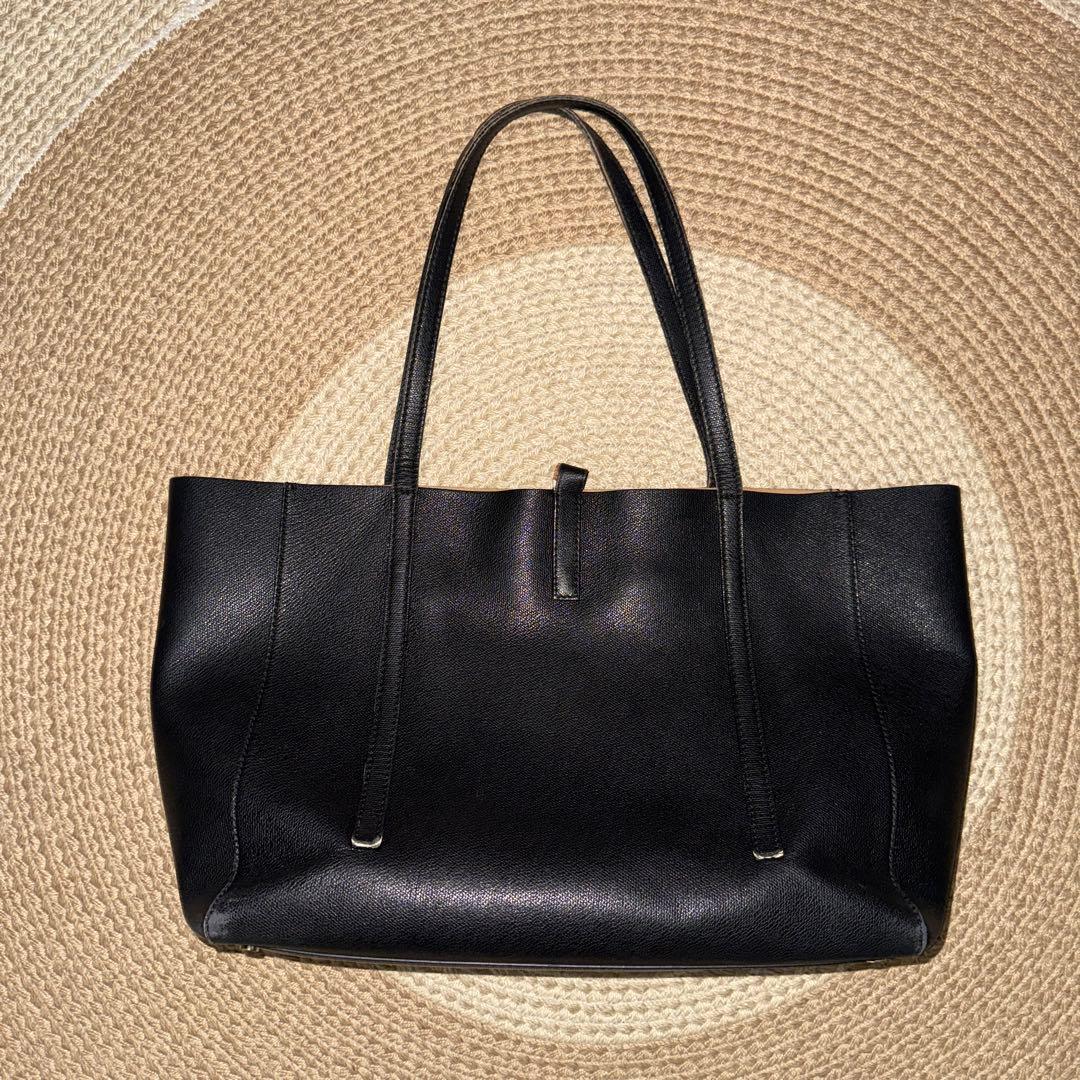 Tiffany ティファニー　トートバッグ　黒　レザー　ブラック